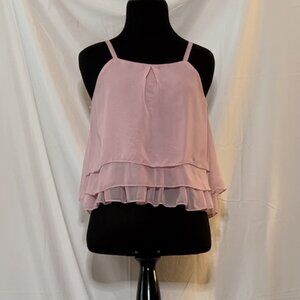 Women's cute pink tank top